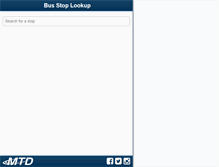 Tablet Screenshot of m.cumtd.com